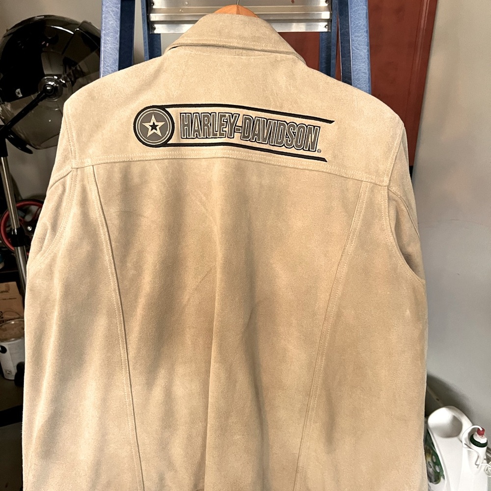 Harley Davidson Vintage Woman’s Suede Leather Jacket
